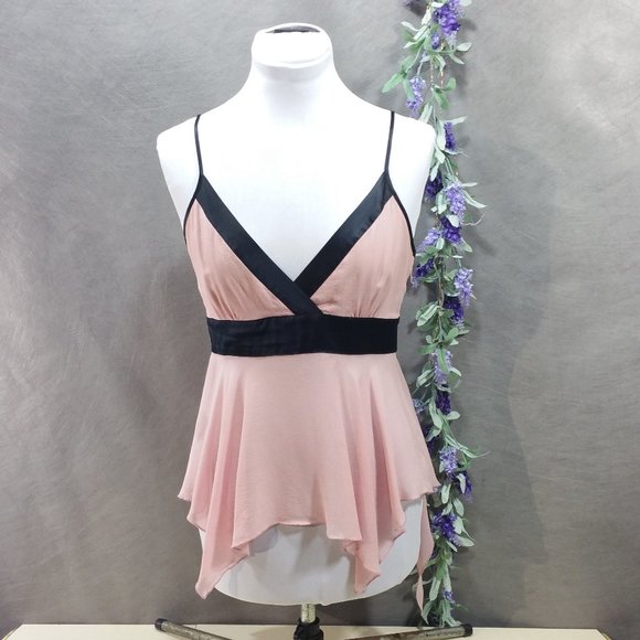 bebe Tops - Bebe handkerchief style top SZ S.